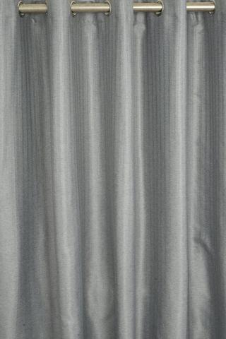 XW STRIPE BLOCKOUT EYELET CURTAIN 200X225CM