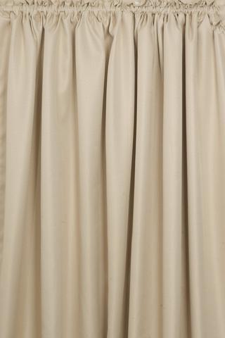 XW PEBBLE BLOCKOUT TAPED CURTAIN 270X218CM