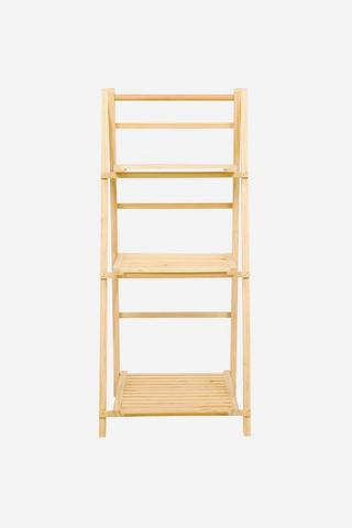 3 TIER LADDER SHELF