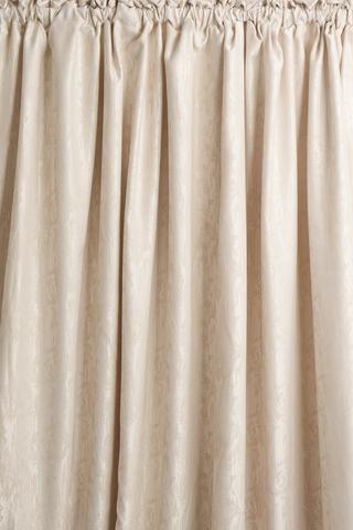 BARK JACQUARD TAPED CURTAIN 230X218CM