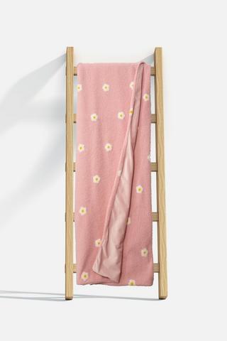 KIDS DAISY TUFTED BLANKET