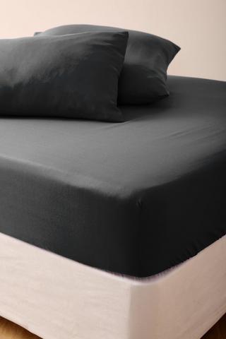 POLYCOTTON WINTER FITTED SHEET