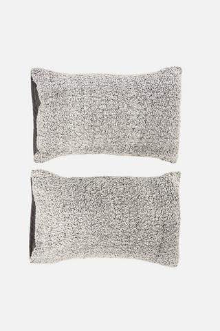 2 PACK SHERPA PILLOWCASES