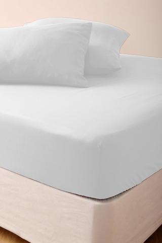 POLYCOTTON WINTER FITTED SHEET