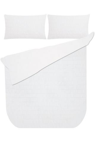 SEERSUCKER POLYESTER DUVET COVER