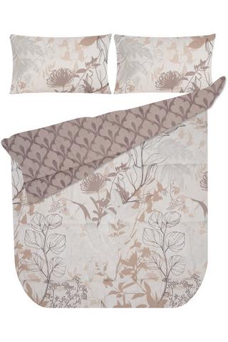 LEAVES FOIL POLYESTER COMFORTER