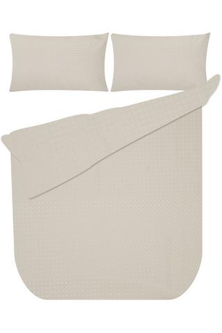 WAFFLE POLYESTER DUVET COVER