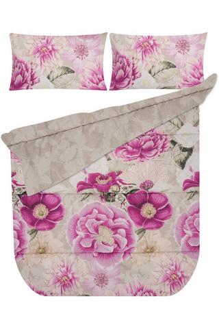 6 PIECE CALLIOPE BLOOMS POLYESTER COMFORTER SET