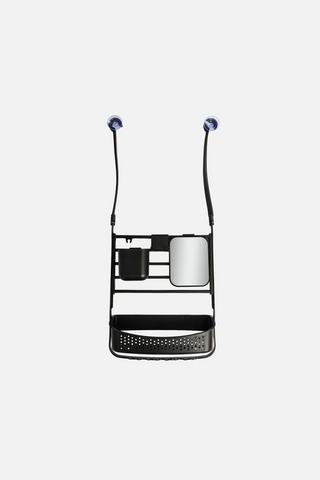 HANGING SHOWER CADDY BLACK