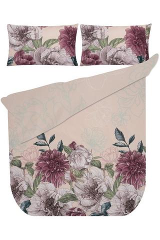 6-PIECE FLORAL GENTLE TOUCH DUVET COVER SET