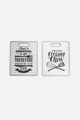 SCRIPT CHOPPING BOARD 30CM