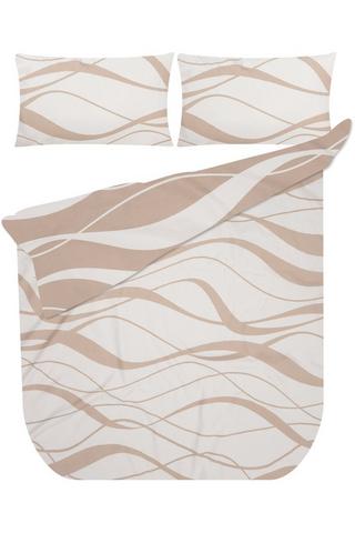 6 PIECE RIPPLE POLYESTER DUVET COVER