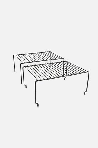 2 PACK WIRE SHELF ORGANIZER