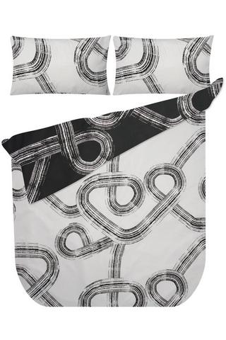6 PIECE ABSTRACT GENTLE TOUCH DUVET COVER SET