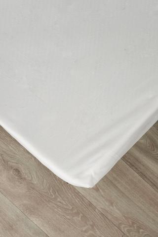 POLYESTER JERSEY KNIT FITTED SHEET