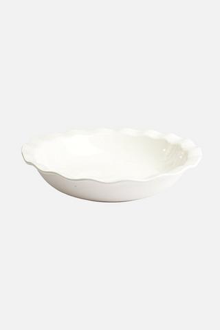 CERAMIC SCALLOP BOWL