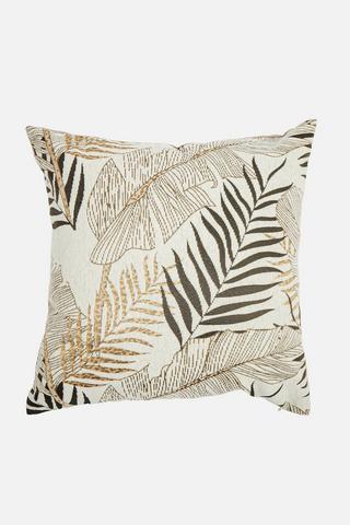 LEAF JACQUARD SCATTER 50X50CM