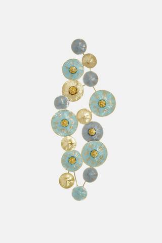 METAL DISCS WALL ART