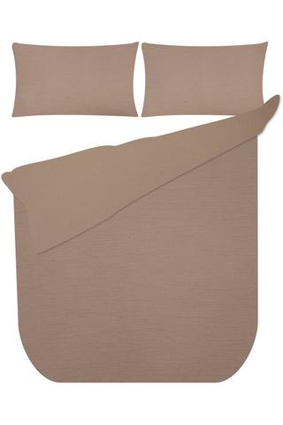 FAUX MUSLIN POLYESTER DUVET COVER