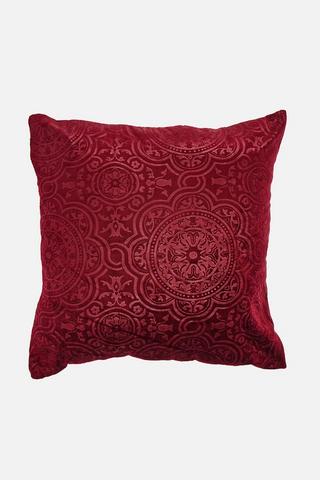 DUTCH WINE SCATTER COVER 40X40CM