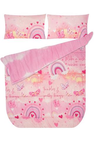 KIDS RAINBOW POLYESTER COMFORTER