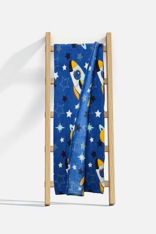 KIDS LAUNCHER CORAL FLEECE BLANKET 125X150CM