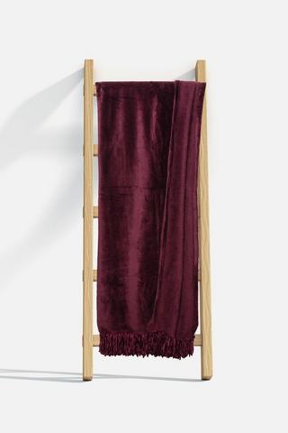 FLANNEL TASSLE 150X180CM