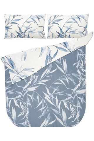 6 PIECE LISA LEAVES GENTLE TOUCH DUVET COVER SET