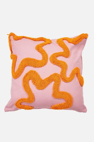 CORAL REEF CREWEL SCATTER COVER 40X40CM