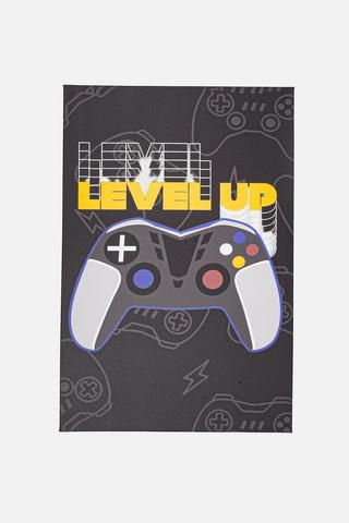 KIDS GAME ZONE WALL ART