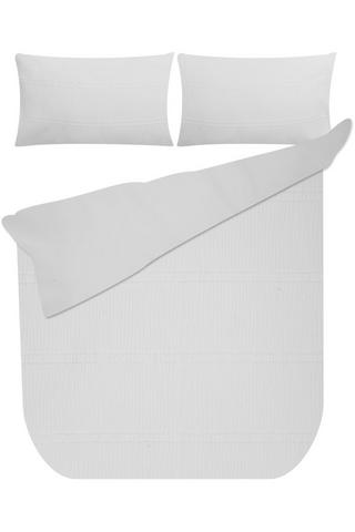 6 PIECE JACQUARD DUVET COVER SET