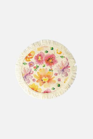 BOTANICAL FRINGE PLACEMAT