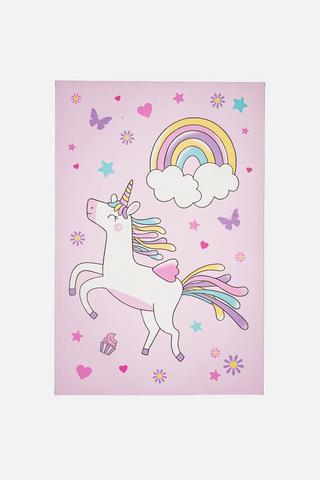 KIDS UNICORN FANTASY WALL ART