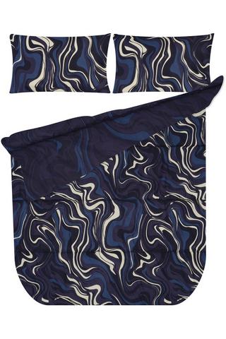 SWIRL POLYESTER COMFORTER