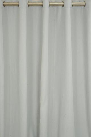 XW BOUCLE BLOCKOUT EYELET CURTAIN 200X225CM