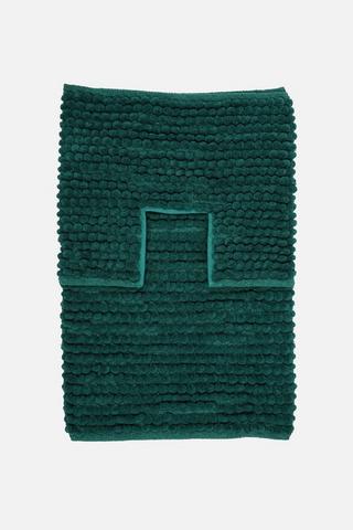 2PC BOBBLE BATHMAT - GREEN