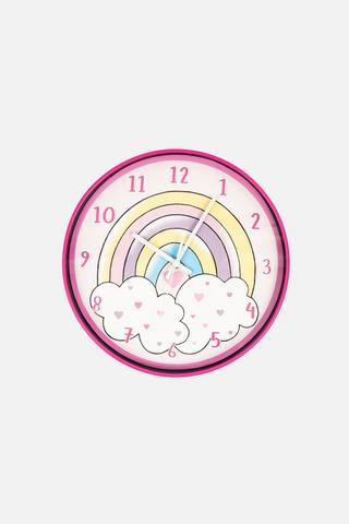KIDS RAINBOW UNICORN CLOCK