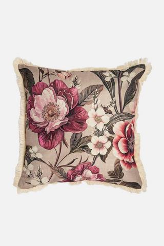 FLORAL FRINGE SCATTER 50X50CM