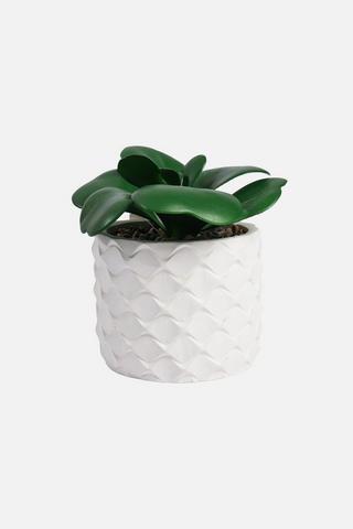 NATURAL FAUX POTTED PLANT 