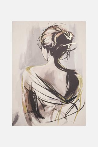 LADY JANE WALL ART 60X90CM