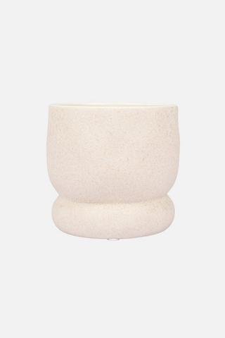 ANKARA DECORATIVE PLANTER - 1 - Taupe