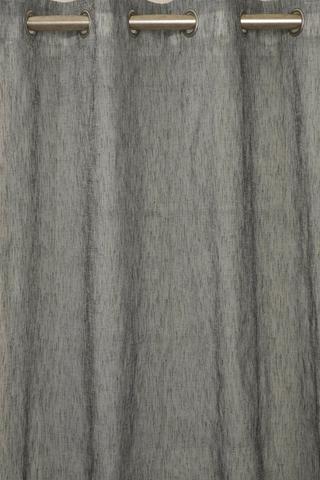 SLUB SHEER EYELET CURTAIN 140X225CM