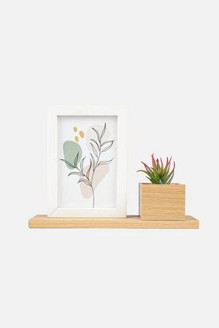 FAUX ALOE DECORATIVE PHOTO FRAME