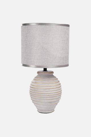 LAMPSET EMBOSSED BRUSH GREY