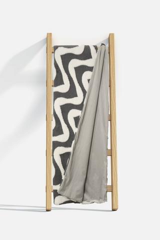 ABSTRACT PLUSH BLANKET 180X200CM