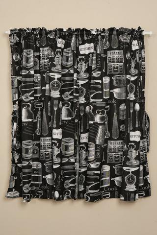 VINTAGE KITCHEN CURTAINS 230X120CM