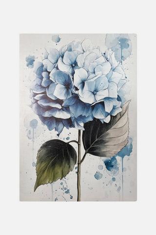 WATERCOLOUR FLORAL WALL ART  38X58CM