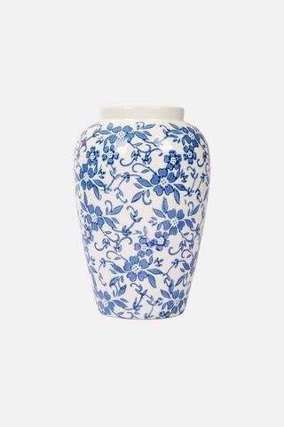 FLORAL DECORATIVE VASE