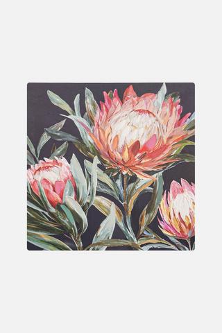 FIELD FLOWERS WALL ART 50X50CM