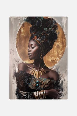 URBAN LADY WALL ART 38X58CM